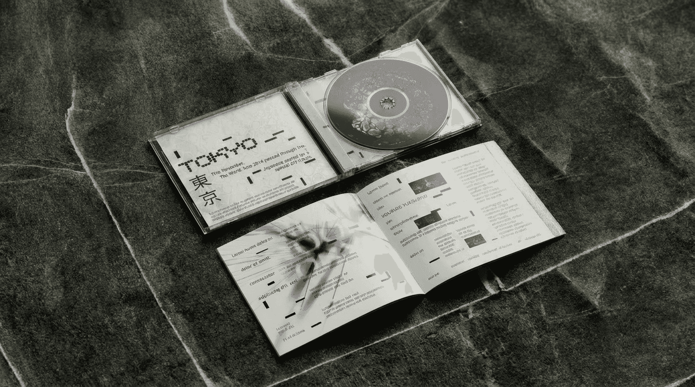 Boiler Room CD cover and packaging design concept