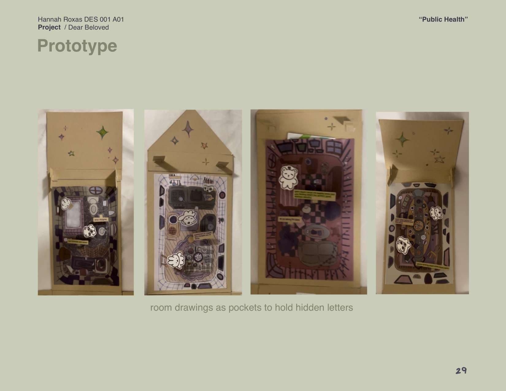 Dear Beloved interactive dollhouse project artwork