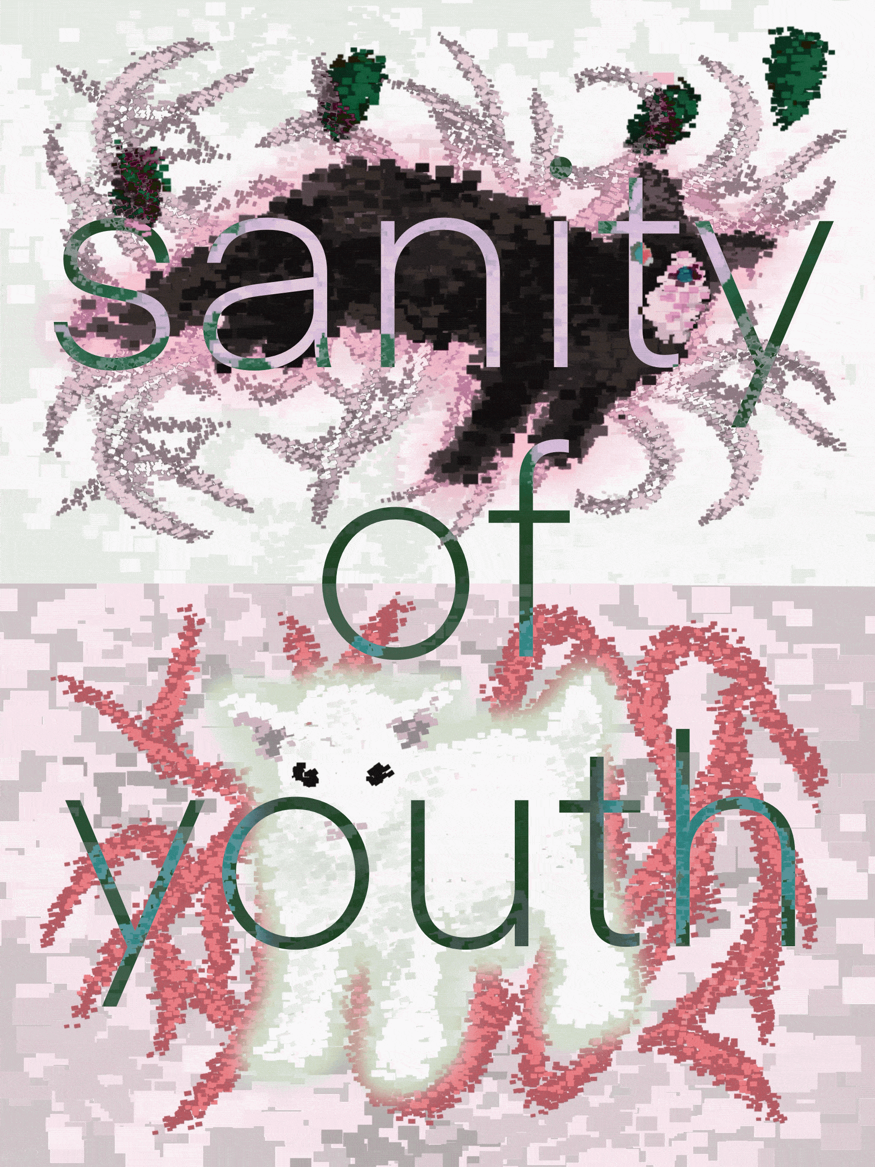 Experimental animated graphic design piece 6