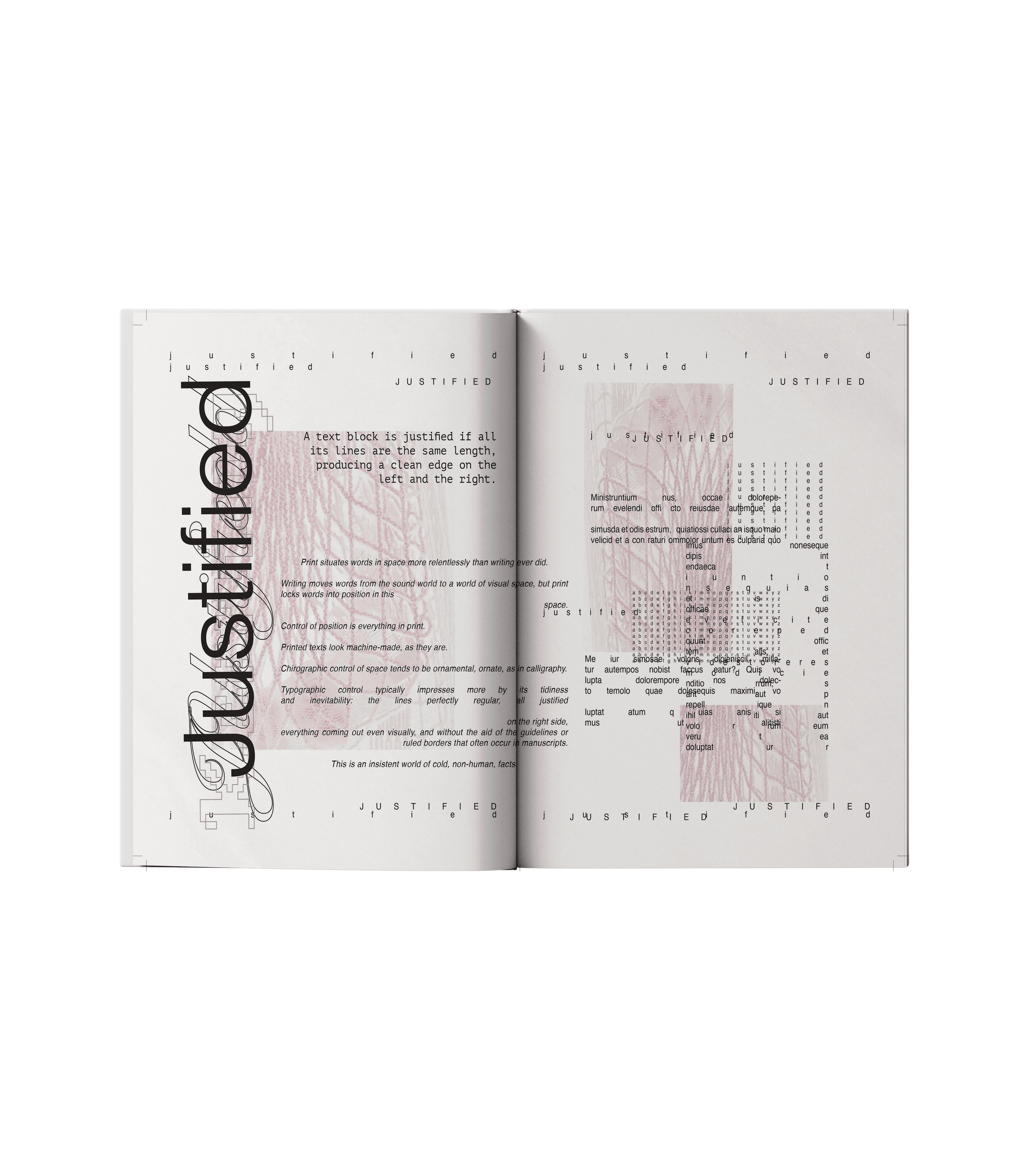Typography Dictionary specimen card 10